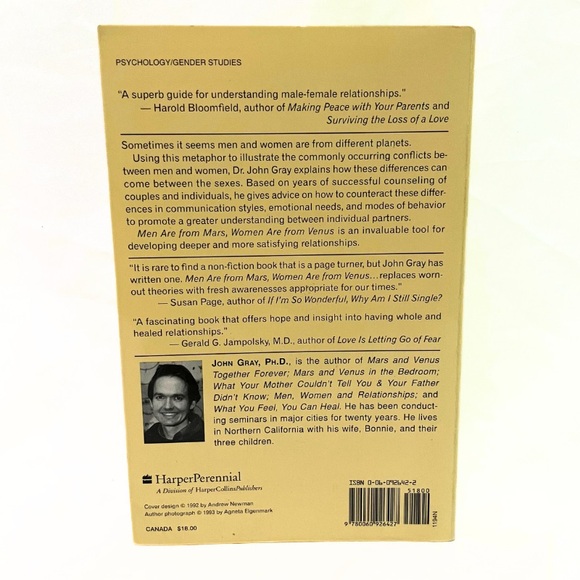 3/$25 Men Are From Mars Women Are From Venus Book by John Gray - Picture 2 of 2